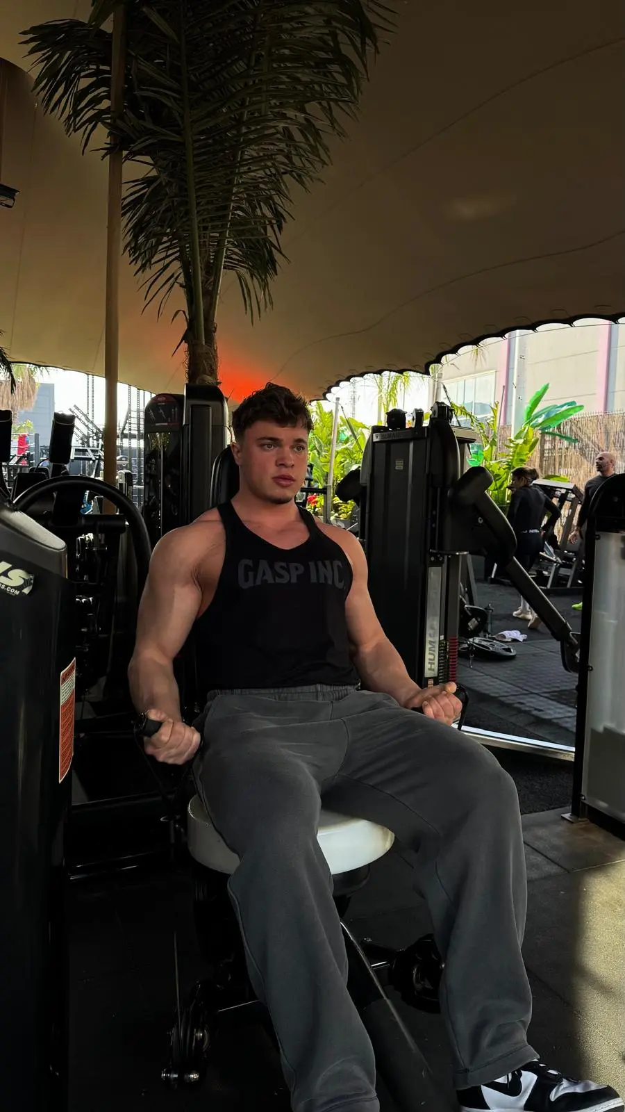 Entrenamiento Miquel en el gym